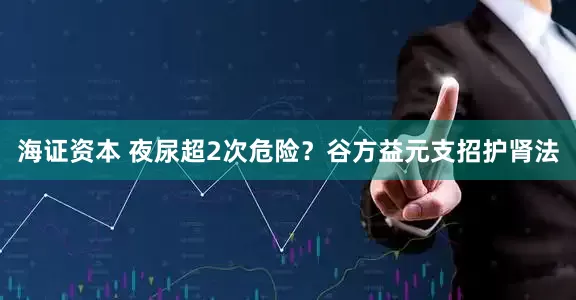 海证资本 夜尿超2次危险？谷方益元支招护肾法